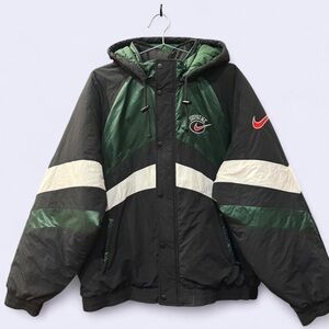 Supreme Black and Green Windbreaker